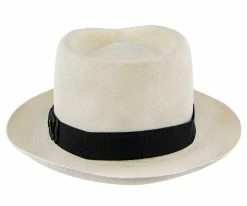 Benchmark 150th - Stetson Grade 20 Panama Fedora Hat - TSBNCM