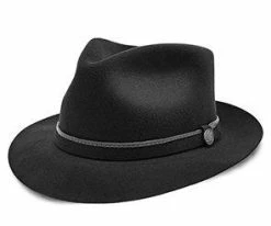 Belfast - Stetson Fur Felt Fedora Hat - TWBLFS