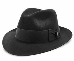 Temple - Stetson Fur Felt Fedora Hat - TFTMPL