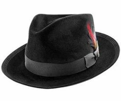 Benchmark 150th - Stetson Beaver Fur Felt Fedora Hat - TFBNCMG Men