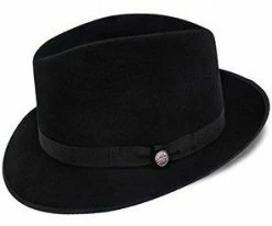Runabout - Stetson Fur Felt Packable Fedora Hat - TFFRUN