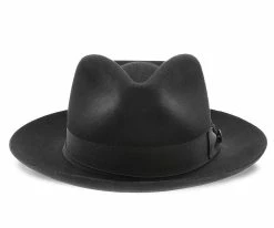 Bogie - Stetson Fur Felt Fedora Hat Men
