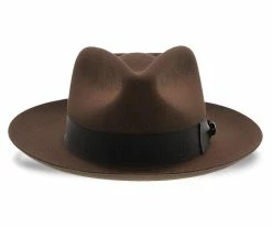 Bogie - Stetson Fur Felt Fedora Hat Men