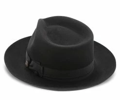 Bogie - Stetson Fur Felt Fedora Hat Men