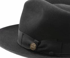 Bogie - Stetson Fur Felt Fedora Hat Men
