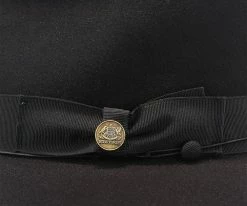 Bogie - Stetson Fur Felt Fedora Hat Men