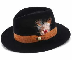 Flash Sale ๐ฏ Bond St - Stetson Fedora Hat - H-TWBNDSC โ 13 Bond St - Stetson Fedora Hat - H-TWBNDSC