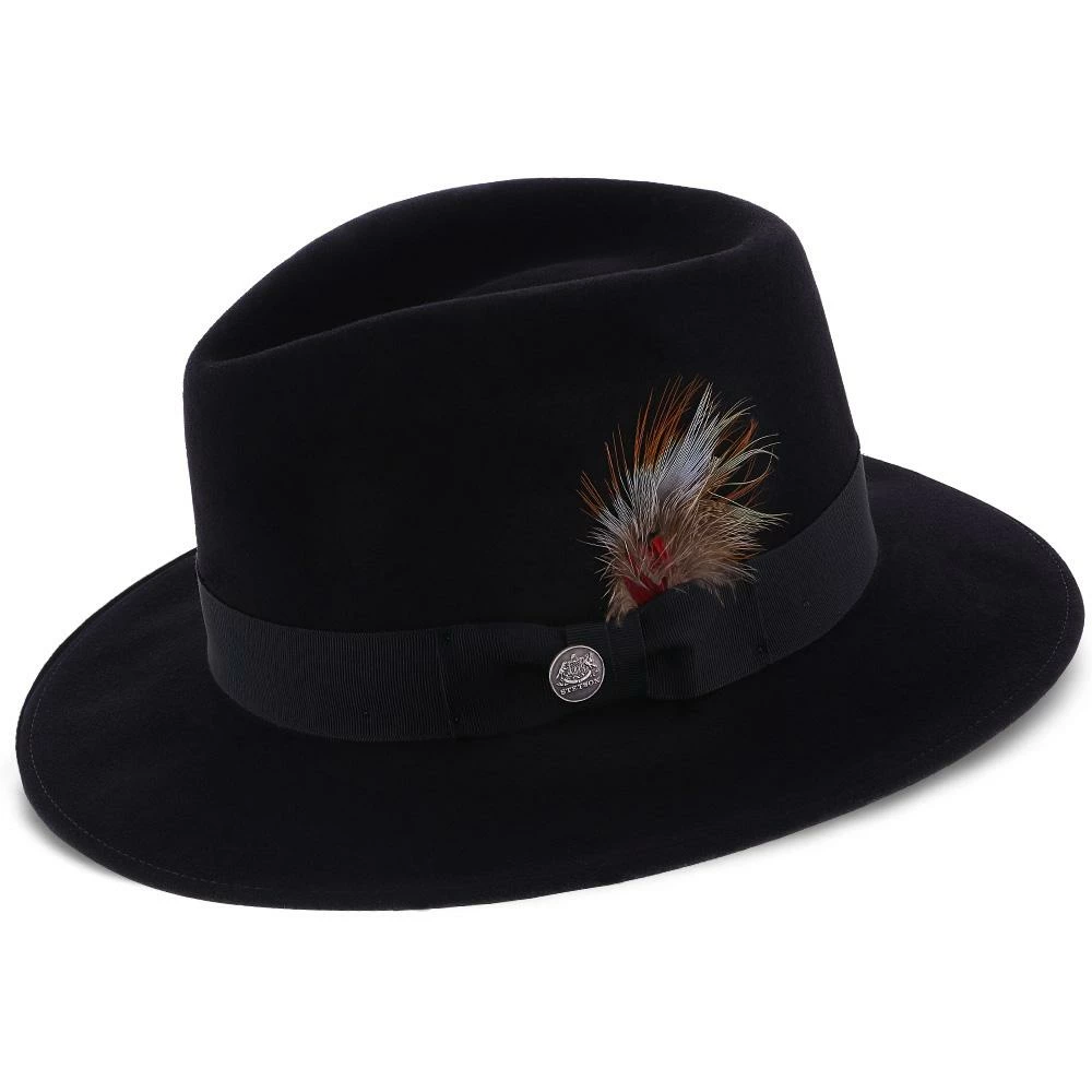 Promo ๐งจ Bond St - Stetson Fedora Hat - H-TWBNDSK ๐ 6 Bond St - Stetson Fedora Hat - H-TWBNDSK