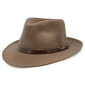 Best deal ๐ Stetson Cruiser Crushable Wool Felt Fedora Hat - TWCRUR Men ๐ 26 Stetson Cruiser Crushable Wool Felt Fedora Hat - TWCRUR Men
