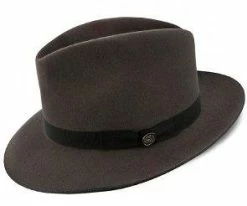 Runabout - Stetson Fur Felt Packable Fedora Hat - TFFRUN