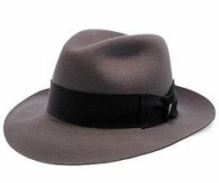 New ๐ Stetson Temple Wool Felt Hat โญ 14 Stetson Temple Wool Felt Hat