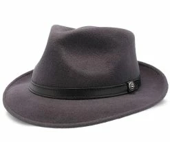 Stetson Prof Wool Felt Fedora Hat - TWPROF Men