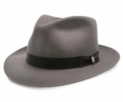 Chatham - Stetson Fur Felt Fedora Hat - TFCHAT Men