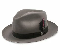 Chatham - Stetson Fur Felt Fedora Hat - TFCHAT Men