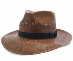 Alderton Stetson Shantung Fedora Hat Men