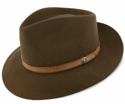 Colton - Stetson Crushable Fur Blend Fedora Hat - OWCLTN Men