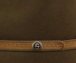 Colton - Stetson Crushable Fur Blend Fedora Hat - OWCLTN Men