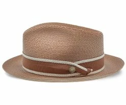 Creve Coeur - Stetson Milan Straw Fedora Hat