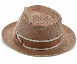Creve Coeur - Stetson Milan Straw Fedora Hat