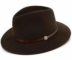 Cromwell - Stetson Crushable Wool Fedora Hat - TWCMWL