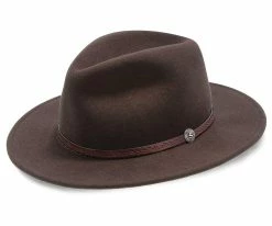 Cromwell - Stetson Crushable Wool Fedora Hat - TWCMWL
