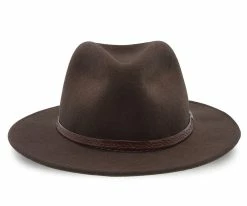 Cromwell - Stetson Crushable Wool Fedora Hat - TWCMWL