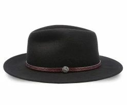Cromwell - Stetson Crushable Wool Fedora Hat - TWCMWL