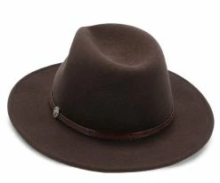 Cromwell - Stetson Crushable Wool Fedora Hat - TWCMWL