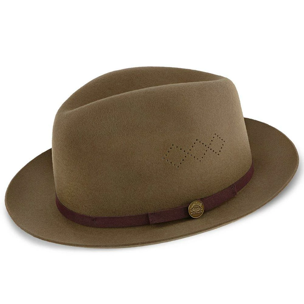 Brand new ๐ฅฐ Dee Cee - Stetson Wool Felt Fedora Hat Men ๐ฏ 3 Dee Cee - Stetson Wool Felt Fedora Hat Men