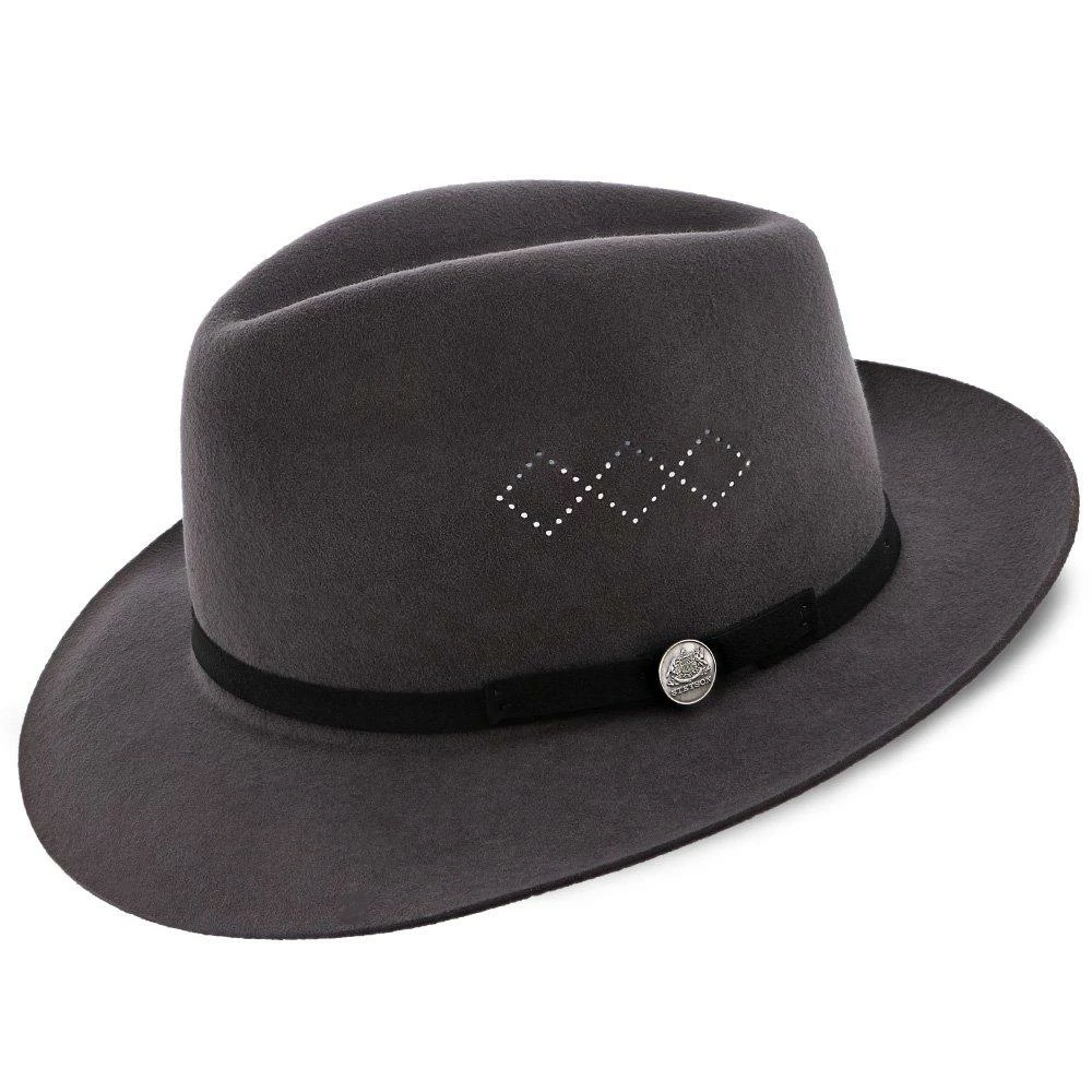 Brand new ๐ฅฐ Dee Cee - Stetson Wool Felt Fedora Hat Men ๐ฏ 4 Dee Cee - Stetson Wool Felt Fedora Hat Men