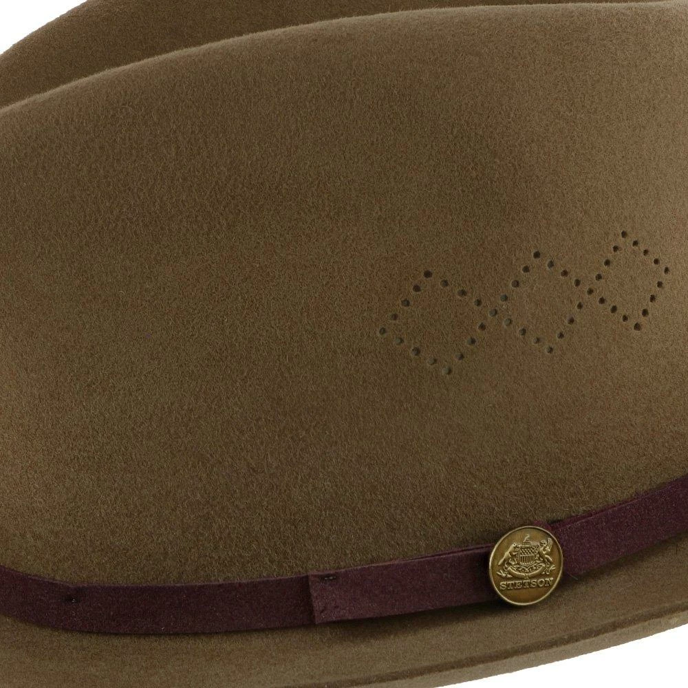 Brand new ๐ฅฐ Dee Cee - Stetson Wool Felt Fedora Hat Men ๐ฏ 15 Dee Cee - Stetson Wool Felt Fedora Hat Men