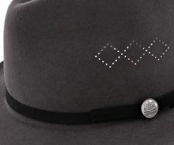 Brand new ๐ฅฐ Dee Cee - Stetson Wool Felt Fedora Hat Men ๐ฏ 37 Dee Cee - Stetson Wool Felt Fedora Hat Men