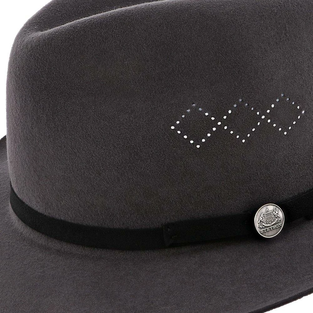 Brand new ๐ฅฐ Dee Cee - Stetson Wool Felt Fedora Hat Men ๐ฏ 16 Dee Cee - Stetson Wool Felt Fedora Hat Men