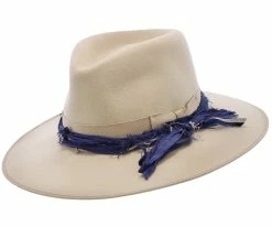 Desert Clouds - Stetson Wool Crushable Fedora Hat Men