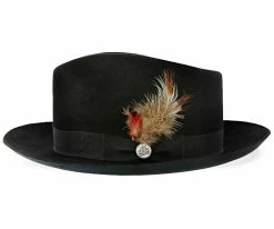 Men Downs - Stetson Fur Felt Fedora Hat - TFDWNS