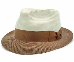Men Duetoni - Stetson Milan Straw Fedora Hat