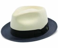 Men Duetoni - Stetson Milan Straw Fedora Hat