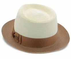 Men Duetoni - Stetson Milan Straw Fedora Hat