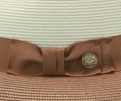 Men Duetoni - Stetson Milan Straw Fedora Hat