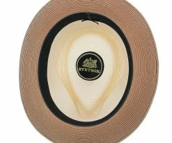 Men Duetoni - Stetson Milan Straw Fedora Hat