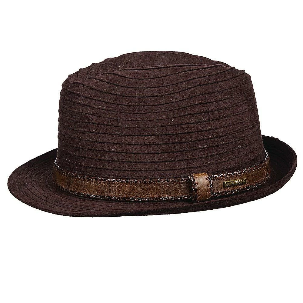 Coupon โญ Easy-Going - Stetson STW192 Taupe Braid Faux Suede Fedora Hat Men ๐ 2 Easy-Going - Stetson STW192 Taupe Braid Faux Suede Fedora Hat Men
