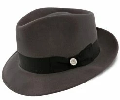 Men Grayson - Stetson Felt Fedora Hat - TWGRAY