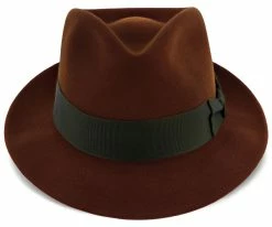 Men Grayson - Stetson Felt Fedora Hat - TWGRAY