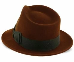 Men Grayson - Stetson Felt Fedora Hat - TWGRAY