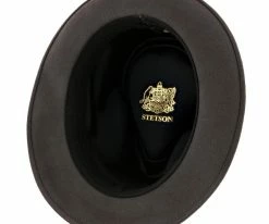 Men Grayson - Stetson Felt Fedora Hat - TWGRAY