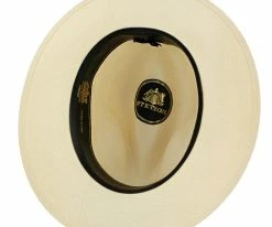 Men Gulfport - Stetson Shantung Straw Fedora Hat - TSGULF