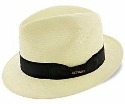 Haberdash - Stetson Shantung Straw Fedora Hat - TSHBRD