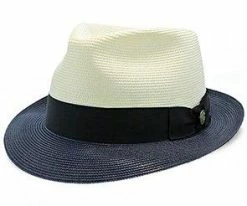 Men Duetoni - Stetson Milan Straw Fedora Hat