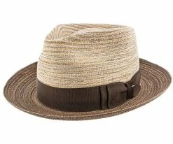 Men Laid Back - Stetson MIlan Straw Trilby Hat - TSLDBK