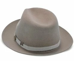 Best deal ๐ Midland - Stetson Fur Felt Fedora Hat Men ๐ 80 Midland - Stetson Fur Felt Fedora Hat Men